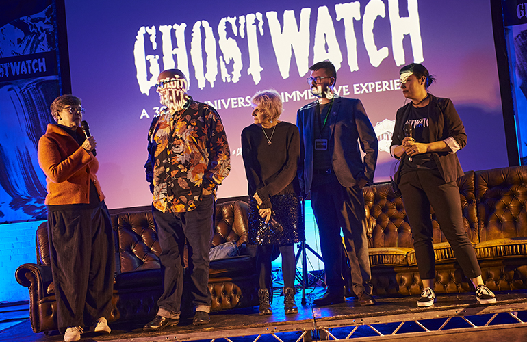 Celluloid Screams horror festival screened a 30th anniversary viewing of BBC's Ghost Watch