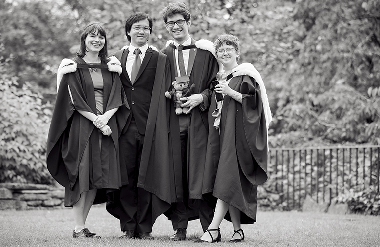 Students at their Graduation