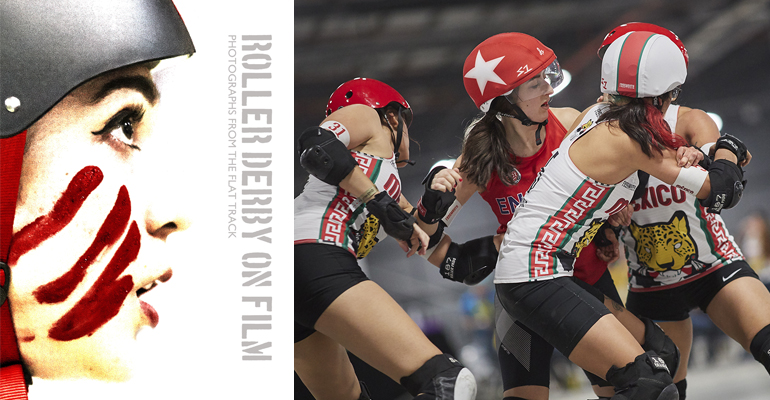 A photograph from the Roller Derby World Cup